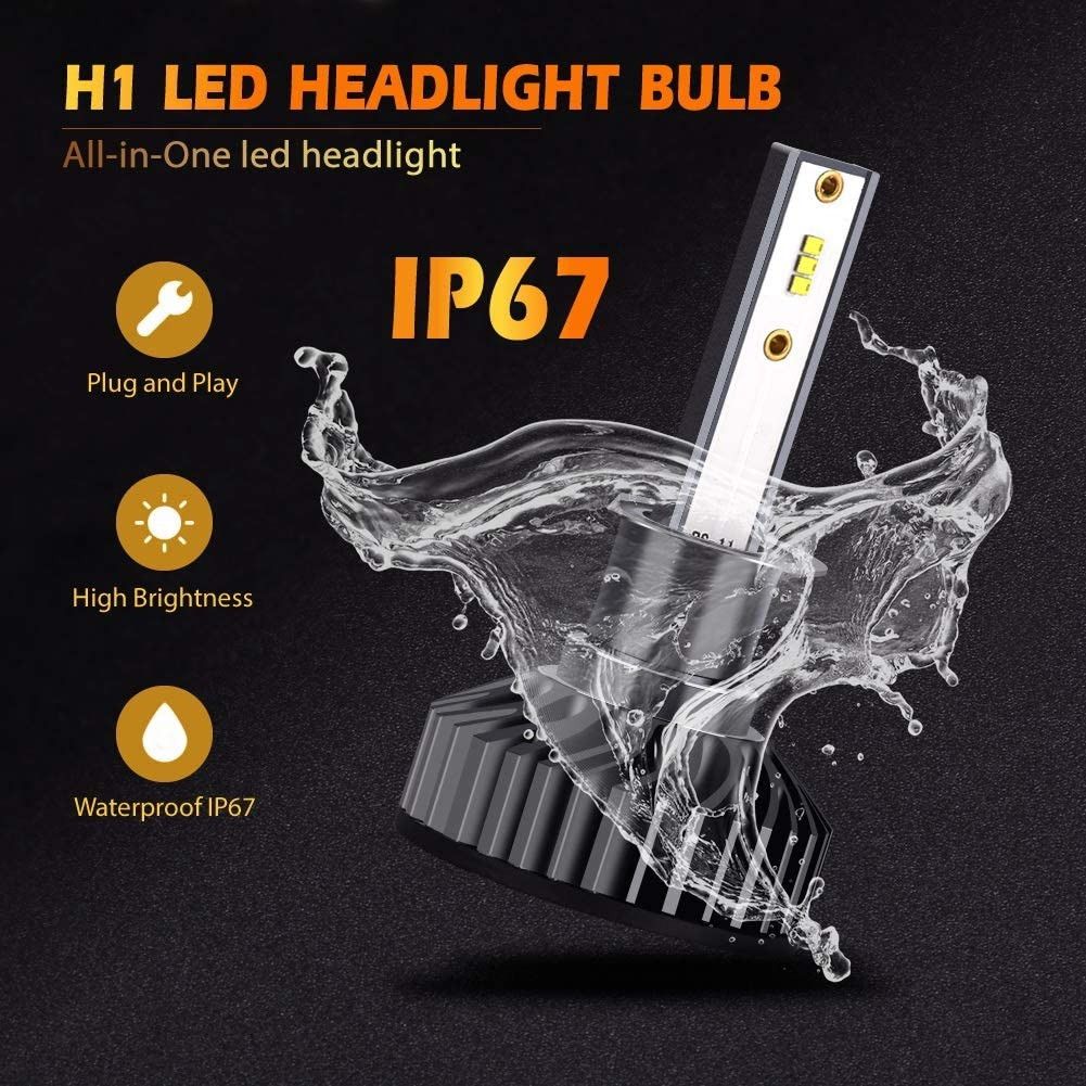 products/682/led sijalice canbus h1.jpg - LED H1 SET PHI ZES chip 8000LM - Xenon Svetla Beograd
